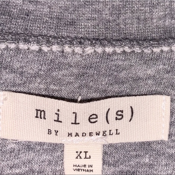 Mile (s) By Madewell Cropped Pullover Sweatshirt - Picture 8 of 10